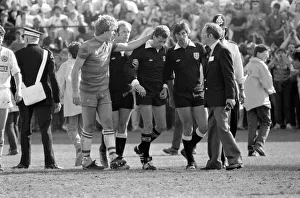 00241 Prints: Chelsea 5 v. Leeds 0. Chelsea promoted to First Division