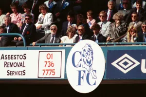 Chelsea Chairman Ken Bates. Chelsea 1 -0 Middlesbrough, 1988 Football League Second
