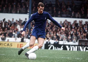 One Man Only Prints: Chelsea footballer Peter Osgood in action, circa 1965