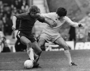 Chelsea v Leeds United league match at Stamford Bridge December 1973