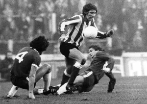 Chelsea v Sunderland league match at Stamford Bridge December 1975