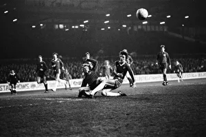 Chelsea v Wigan Athletic FA Cup match at Stamford Bridge January 1980