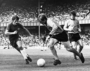 Chelsea v Wolves league match at Stamford Bridge October 1971