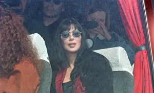 Cher, American singer and actress at London Gatwick Airport