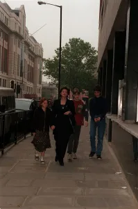 Cherie Booth Barrister June 98 Wife of Prime Minister Tony Blair entering
