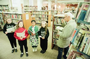 Children from Abingdon Junior School caused quite a stir when they sang Christmas Carols