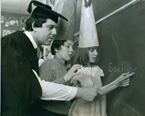 Children dress up in 1920s childrens Clothing at Canning Street Primary School in