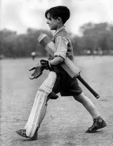 Children Games May 1952 Freddy Dennis (8) of John Scurr School Wessex Street