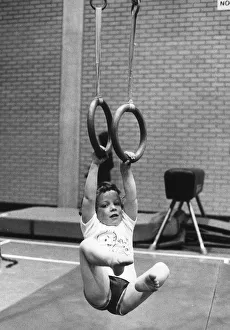 Children Gymnastics Swinging toddler in Lewisham gym is allowed to play