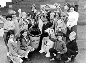 Children of Moorhouse Primary School, in Lanark Close, New York