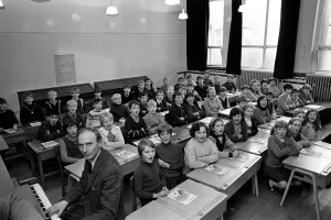 The children of Peel Park Junior School, Accrington, who went on holiday to Bournemouth