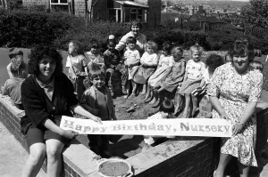 Nursery Prints: Children at Stile Common Nursery have been celebrating its 10th anniversary