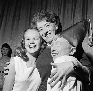 Author Prints: Childrens Author Enid Blyton with 13-year-old Colin Spaull