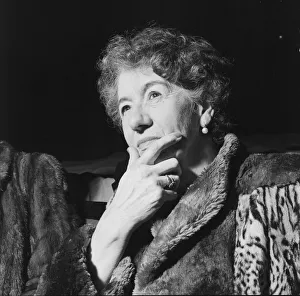 Author Prints: Childrens Author Enid Blyton watches the auditions today