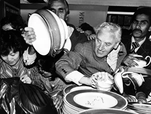Crockery Prints: The China Department at Harrods - Jan 1978 on the first day of the sales