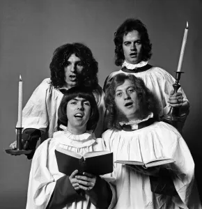 01088 Prints: Choir service for Slade (Don Powell, Dave Hill, Noddy Holder and Jim Lea