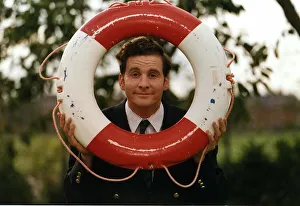 00133 Prints: Chris Barrie British actor and comedian stars in the television series The Brittas Empire