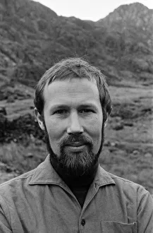 Mountain Prints: Chris Bonington, leader of a climbing group who hope to climb the southern ice