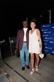 Images Dated 1st October 1998: Chris Eubank Boxing October 98 Boxer arriving for the launch of Sky Digital TV at