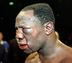 Chris Eubank defeated British boxer April 1998 Chris Eubank after his fight with