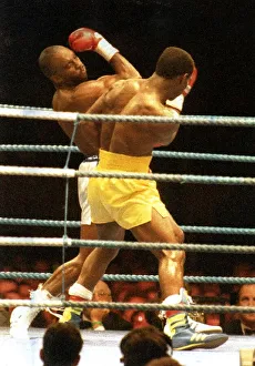 Chris Eubank v Nigel Benn Boxers Boxing 2nd fight at Old Trafford