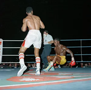 Chris Eubank vs Michael Watson for the WBO middleweight title at Earls Court Exhibition