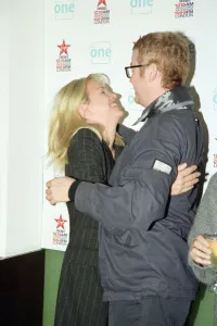 01522 Prints: Chris Evans and Elisabeth Murdoch at the launch of his Virgin Radio Breakfast Show on Sky