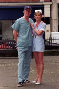 Chris Evans Radio / TV Presenter May 1998 Virgin radio boss Chris Evans with TV