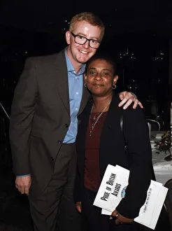 Chris Evans TV Presenter with Doreen Lawrence May 1999 at The Mirror Pride of