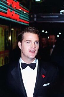 Images Dated 12th February 1997: Chris O Donnell actor arrives for the film premiere of his new film In Love And War