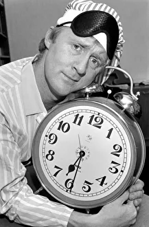 Sleep Prints: Chris Tarrant Disc Jockey seen here promoting his breakfast show on Capital Radio