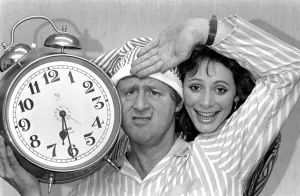 Chris Tarrant Disc Jockey seen here promoting his breakfast show on Capital Radio