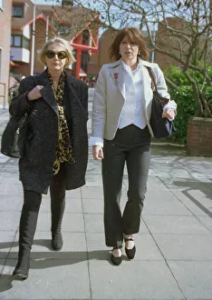 Chrissie Hynde musician at Uxbridge Magistrates where she appeared on knife charges