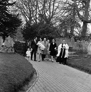 The Christening of Jennie Churchill, Newick Parish Church