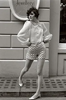 Christian Dior new fashion range called Diorling model at the London branch 6th