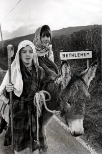 00192 Prints: Christmas - Christmas arrives early in West Wales as nine-year-old Josie Olsen
