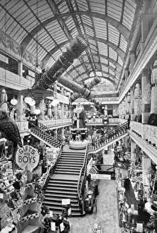 Flashback Prints: Christmas Decorations at Blacklers department store on the corner of Elliot Street