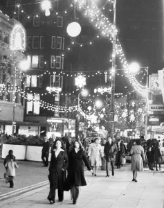 Lights Prints: Christmas Shoppers, Church Street, Liverpool, 12th December 1976