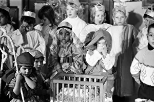 A Christmas Story'being performed at North Islington Nursery School, London