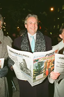 Christopher Biggins Christmas light switch on at Broad Street Mall, Reading