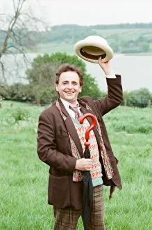00284 Prints: Christopher Bowen as Mordred crosses swords with Sylvester McCoy as the Doctor whilst