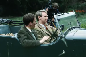 01508 Prints: Christopher Timothy and Peter Davison on the set of All Creatures Great and Small