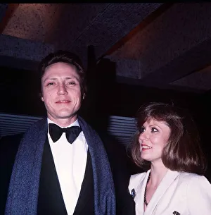 Tuxedo Prints: Christopher Walken actor at the British Awards March 1980 dbase msi