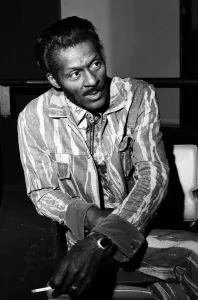 00680 Prints: Chuck Berry, an American guitarist, singer and songwriter