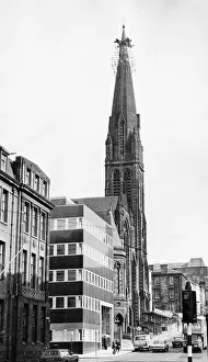 Church St Vincent Street Victorian Glasgow street scene