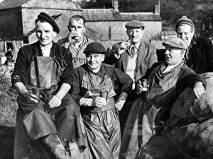 Apples Prints: Cider fortnight, when the men of the village combine to convert the harvest of hundreds