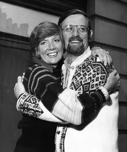 Cilla Black singer entertainer with Roger Whittaker 1973
