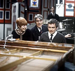 Cilla Black Singer singing with Dudley Moore and Peter Cook song called Not Only But Also