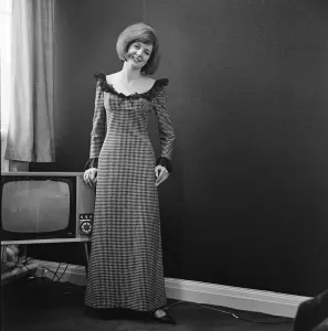 01242 Prints: Cilla Black, singer and television personality pictured in this posed feature for