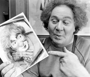 Red Nose Prints: Circus clown Barney as the public have never seen him before, without his clown make up